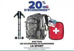 Carrefour LGSPORT X Accessoires de randonnée offre