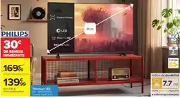 Carrefour PHILIPS Téléviseur LED offre