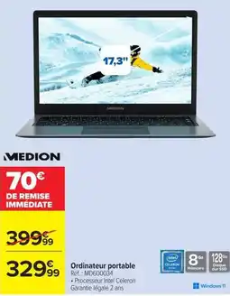 Carrefour MEDION Ordinateur portable offre