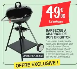 Chretien Matériaux Barbecue à charbon de bois brighton offre