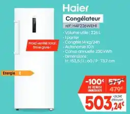 Pro&Cie Haier Congélateur offre