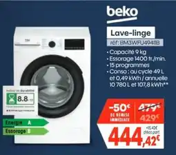 Pro&Cie beko Lave-linge offre
