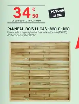 Chretien Matériaux Panneau bois lucas offre