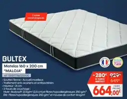 Pro&Cie Bulttex matelas maloja offre