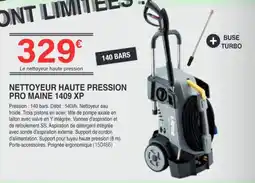 Chretien Matériaux LAVOR NETTOYEUR HAUTE PRESSION PRO MAINE 1409 XP offre