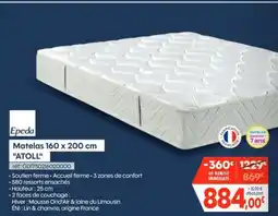 Pro&Cie Epeda Matelas offre