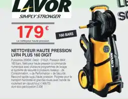 Chretien Matériaux LAVOR NETTOYEUR HAUTE PRESSION LVR4 PLUS 160 DIGIT offre