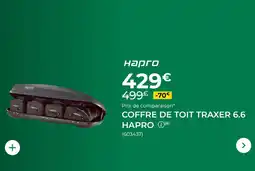 Feu Vert Hapro coffre de toit traxer 6.6 offre
