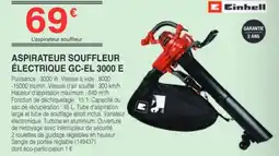 Chretien Matériaux Einhell Aspirateur souffleur offre