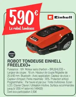 Chretien Matériaux Einhell Robot tondeuse Freelexo+ offre