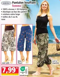 Norma ElleNor Pantalon bouffant femme offre