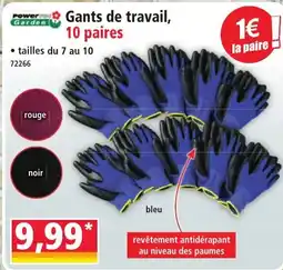 Norma Power Garden Gants de travail offre