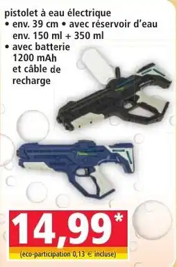 Norma Pistolet à eau électrique offre