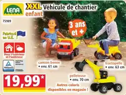 Norma LENA Véhicule de chantier enfant offre