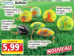 Norma John Ballons offre