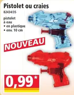 Norma Pistolet ou craies offre