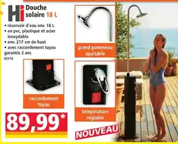 Norma Hi Douche solaire offre