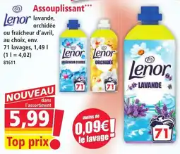 Norma Lenor Assouplissant offre