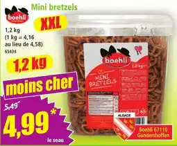Norma boehli Mini bretzels offre
