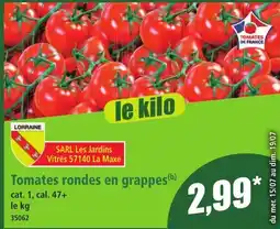 Norma Tomates Les Jardins offre