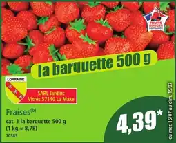 Norma Fraises offre