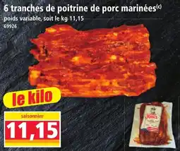 Norma JOHN'S poitrine de porc marinée offre