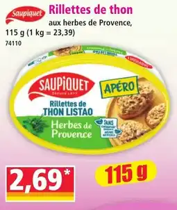 Norma Sauviquet Rillettes de thon offre