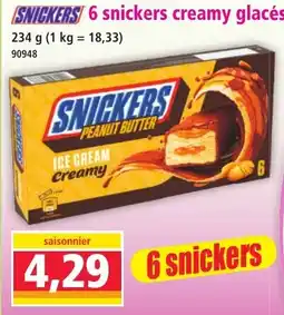 Norma SNICKERS Ice Cream offre