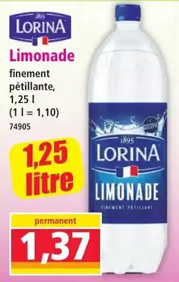 Norma Lorina limonade offre