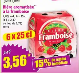 Norma Framboise de Saint-Omer offre