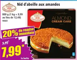 Norma Coppenrath&Wiet Nid d'abeille aux amandes offre