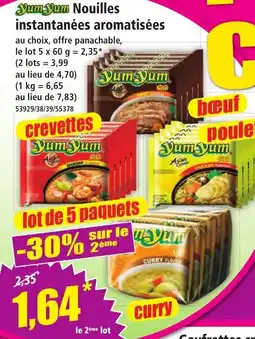 Norma YumYum Nouilles instantanées aromatisées offre