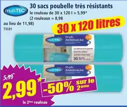 Norma mulliTEC sacs poubelle offre