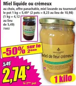 Norma FELIX HAWSTEDE Miel de fleur crèmeux offre