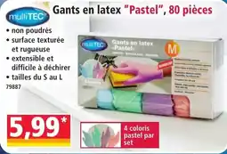 Norma multiTEC Gants en latex offre