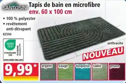 Norma SANTOSINI Tapis de bain en microfibre offre
