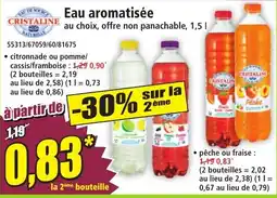 Norma Cristaline Eau aromatisée offre
