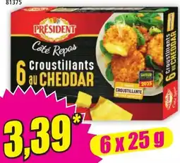 Norma President Côté Repas Croustillants au Cheddar offre