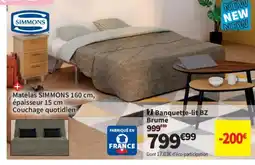 Conforama Banquette-lit BZ Brume offre