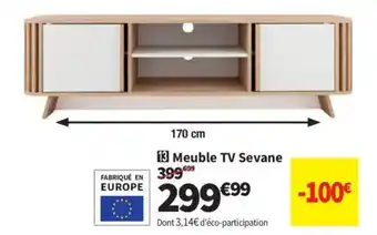 Conforama Meuble TV Sevane offre