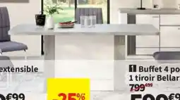 Conforama Table extensible Bellaria offre