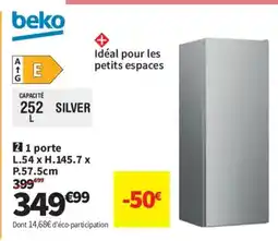 Conforama BEKO 1 porte offre