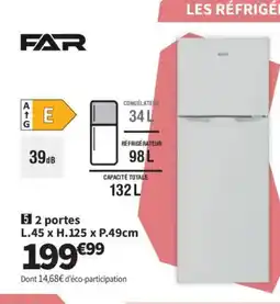 Conforama FAR 2 portes offre