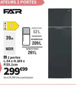Conforama FAR 2 portes offre