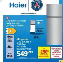 Conforama HAIER 2 portes offre