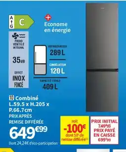 Conforama Combiné offre
