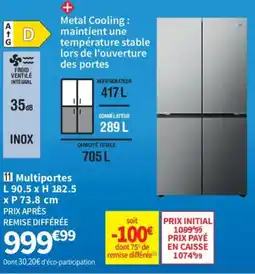 Conforama Multiportes offre