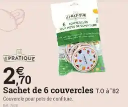 Espace emeraude LE PRATIQUE Couvercles pour pots de confiture offre