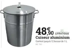 Espace emeraude LE PRATIQUE Cuisseur aluminium offre