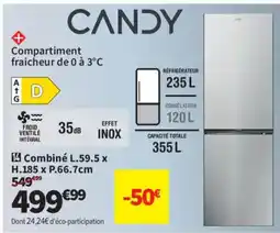 Conforama CANDY Combiné offre